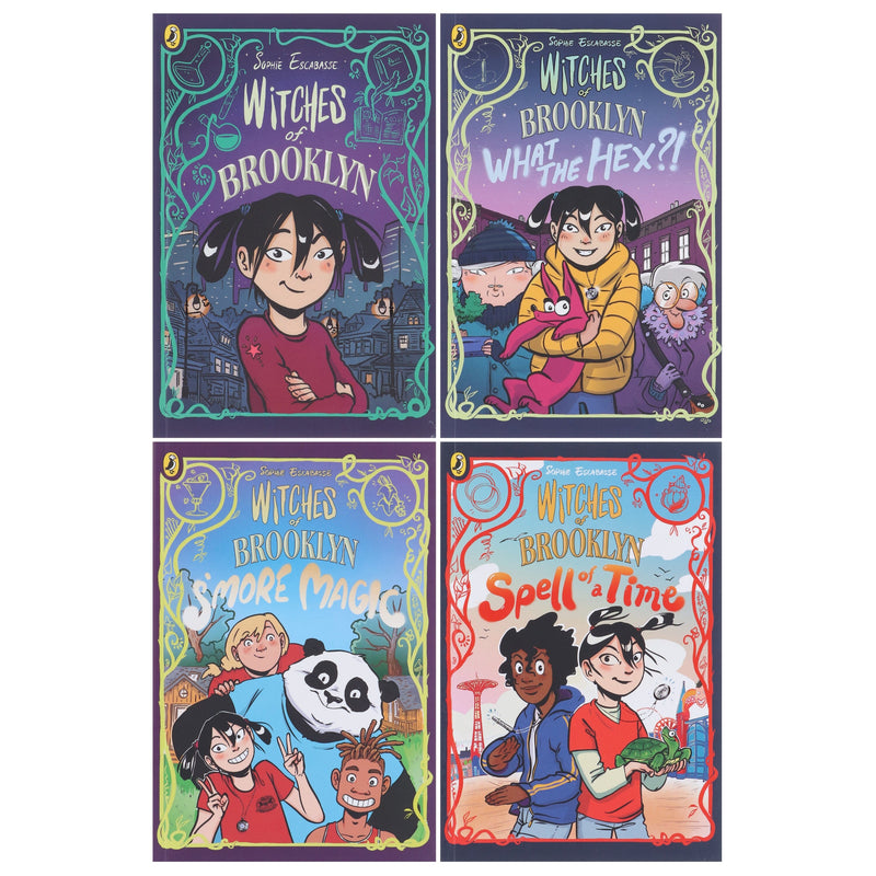 Witches of Brooklyn Graphic Novel Series by Sophie Escabasse 4 Books Collection Set - Ages 7-14 - Paperback Graphic Novels Penguin Random House