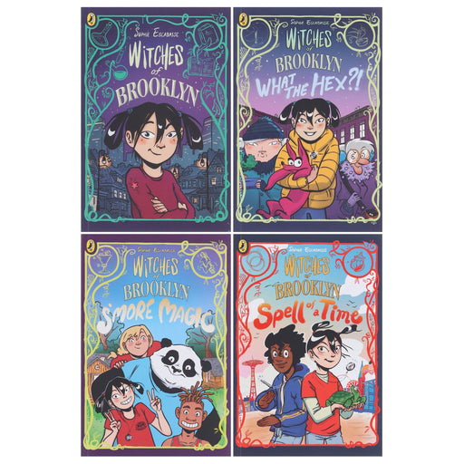 Witches of Brooklyn Graphic Novel Series by Sophie Escabasse 4 Books Collection Set - Ages 7-14 - Paperback Graphic Novels Penguin Random House