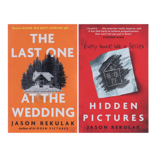Jason Rekulak Collection (Hidden Pictures & The Last One at the Wedding) 2 Books Set - Fiction - Paperback Fiction Macmillan
