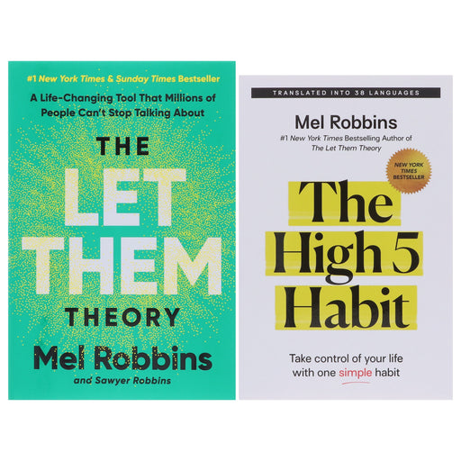 The Let Them Theory & The High 5 Habit by Mel & Sawyer Robbins 2 Books Collection Set - Non Fiction - Paperback/Hardback Non-Fiction Hay House UK Ltd