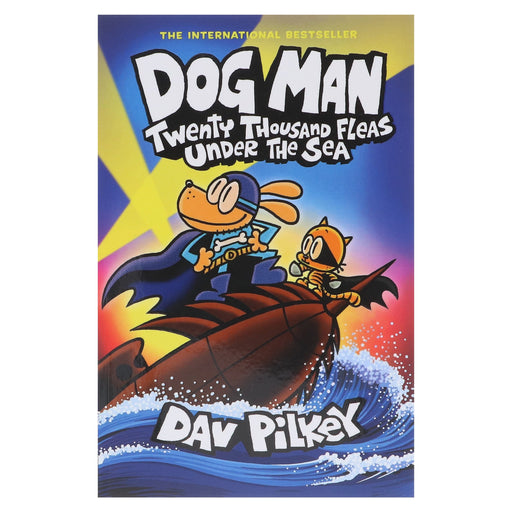 Dog Man 11: Twenty Thousand Fleas Under the Sea by Dav Pilkey - Ages 6-12 - Paperback Graphic Novels Scholastic