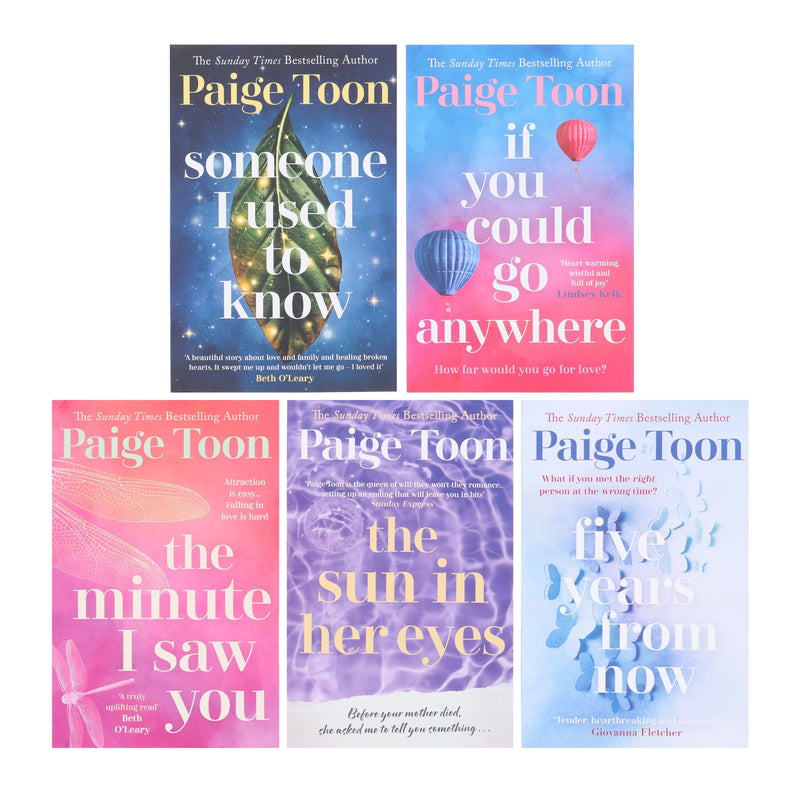 Paige Toon Collection 5 Books Set - Fiction - Paperback Fiction Simon & Schuster