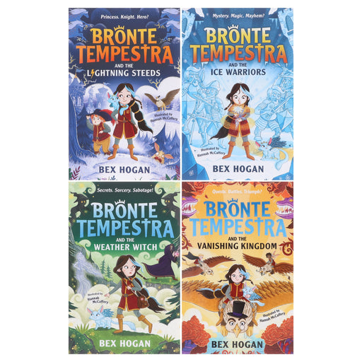 Bronte Tempestra Series by Bex Hogan Illustrated 4 Books Collection Set - Ages 7-12 - Paperback 7-9 Bonnier Books Ltd