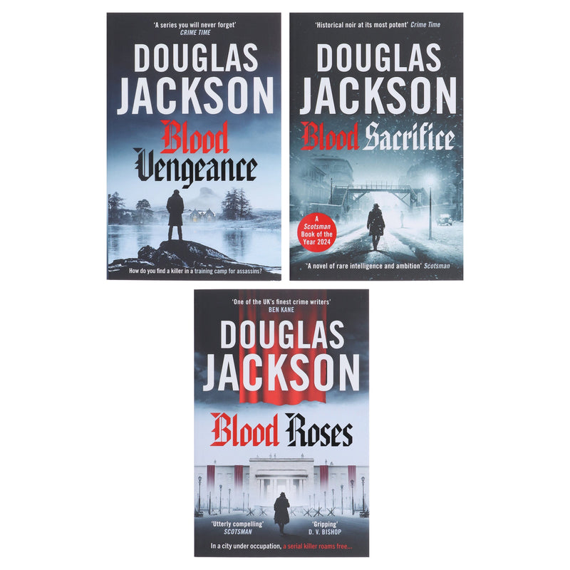 The Warsaw Quartet Series by Douglas Jackson 3 Books Collection Set - Fiction - Paperback Fiction Canelo
