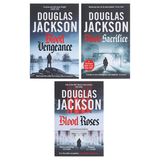 The Warsaw Quartet Series by Douglas Jackson 3 Books Collection Set - Fiction - Paperback Fiction Canelo