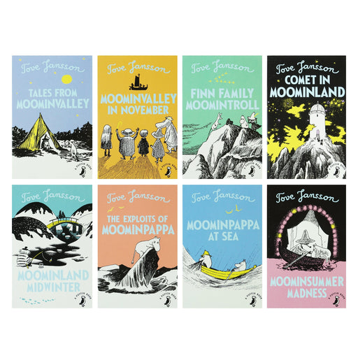 Moomin Series By Tove Jansson 8 Books Collection Set - Age 7-9 - Paperback 7-9 Penguin