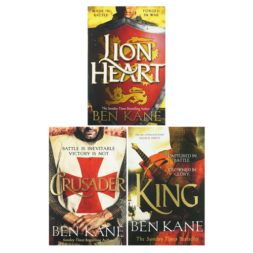 Richard the Lionheart Series By Ben Kane 3 Books Collection Set - Fiction - Paperback Fiction Orion Publishing Co