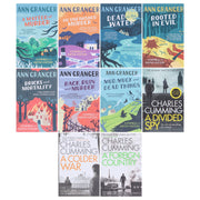 British Spy & Mystery Crime Series Bundle by Ann Granger & Charles Cumming: 10 Book Set – Fiction – Paperback Fiction Various
