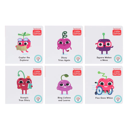 The Symbolised Little Cherries: 6 Book Collection (Box Set 2) Includes 6 Free Audiobooks - Ages 5-7 - Board Book 5-7 Every Cherry Publishing
