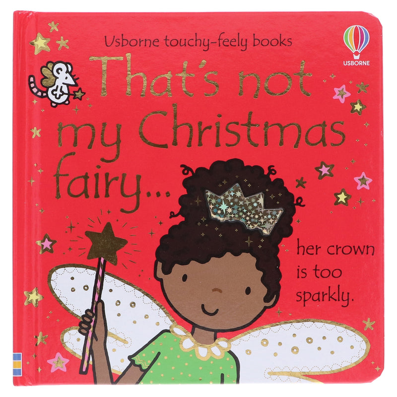 That's Not My Christmas Fairy by Fiona Watt (Usborne Touchy-Feely Books) - Ages 0-2 - Sprayed Edges Board Book 0-5 Usborne Publishing Ltd