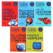 The Hitchhiker's Guide to the Galaxy by Douglas Adams: Complete Books 1-5 Box Set - Fiction - Paperback Fiction Macmillan