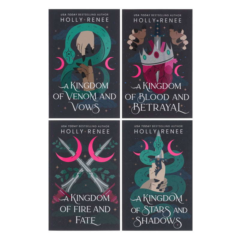 The Stars and Shadows Series by Holly Renee 4 Books Collection Set - Fiction - Paperback Fiction Sourcebooks