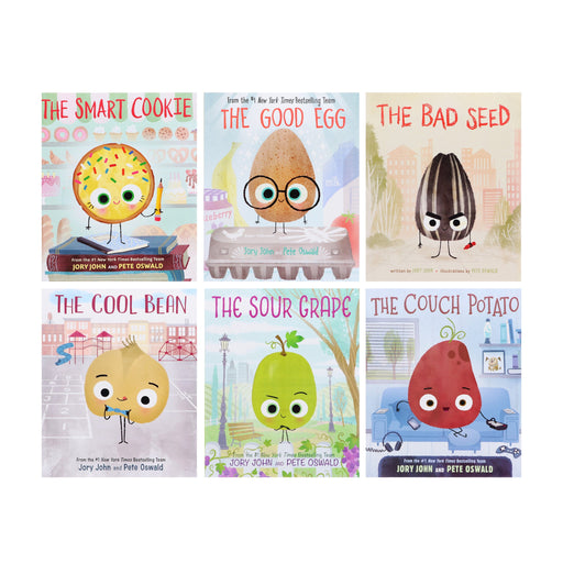 The Bad Seed: The Food Group Series By Jory John 6 Books Collection - Ages 4-8 - Paperback 0-5 HarperCollins Publishers