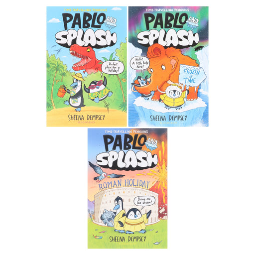 Pablo and Splash Graphic Novel Series by Sheena Dempsey Illustrated 3 Books Collection Set - Ages - 6-9 - Paperback Graphic Novels Bloomsbury Publishing