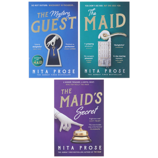 Molly the Maid Mystery Series by Nita Prose 3 Books Collection Set - Fiction - Paperback Fiction HarperCollins Publishers