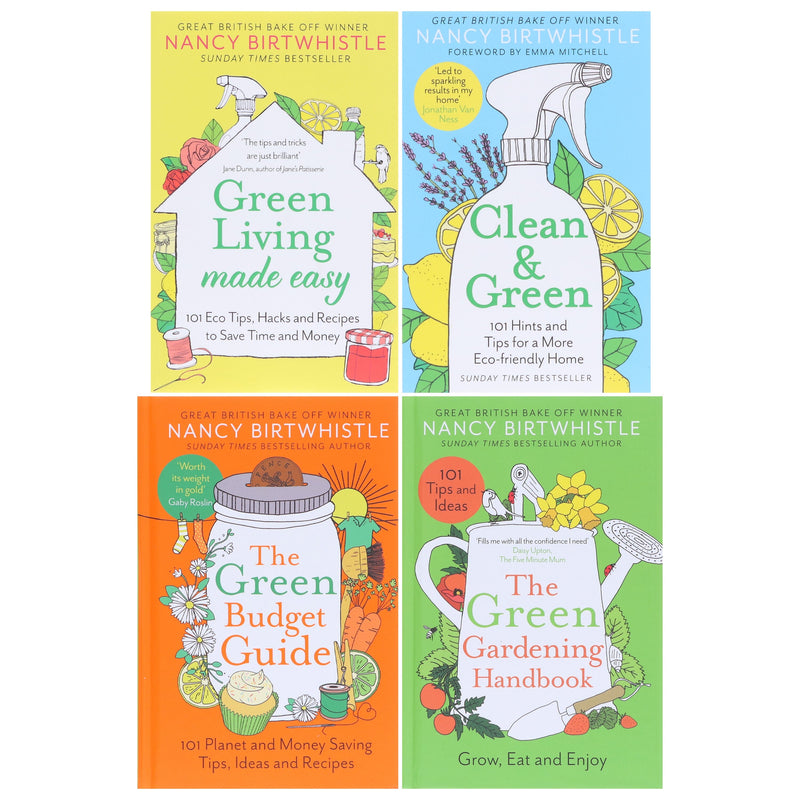 Nancy Birtwhistle Green Living 4 Books Collection Set - Non Fiction- Hardback/Paperback Non-Fiction Pan Macmillan