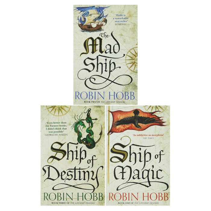 Liveship Traders Trilogy by Robin Hobb 3 Books Collection Set Fictio — Books2Door Liveship Traders Trilogy by Robin Hobb 3 Books Collection Set Fictio — Books2Door