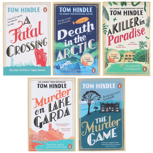 Tom Hindle Murder Mystery Collection 5 Books Set - Fiction - Paperback Fiction Penguin Random House