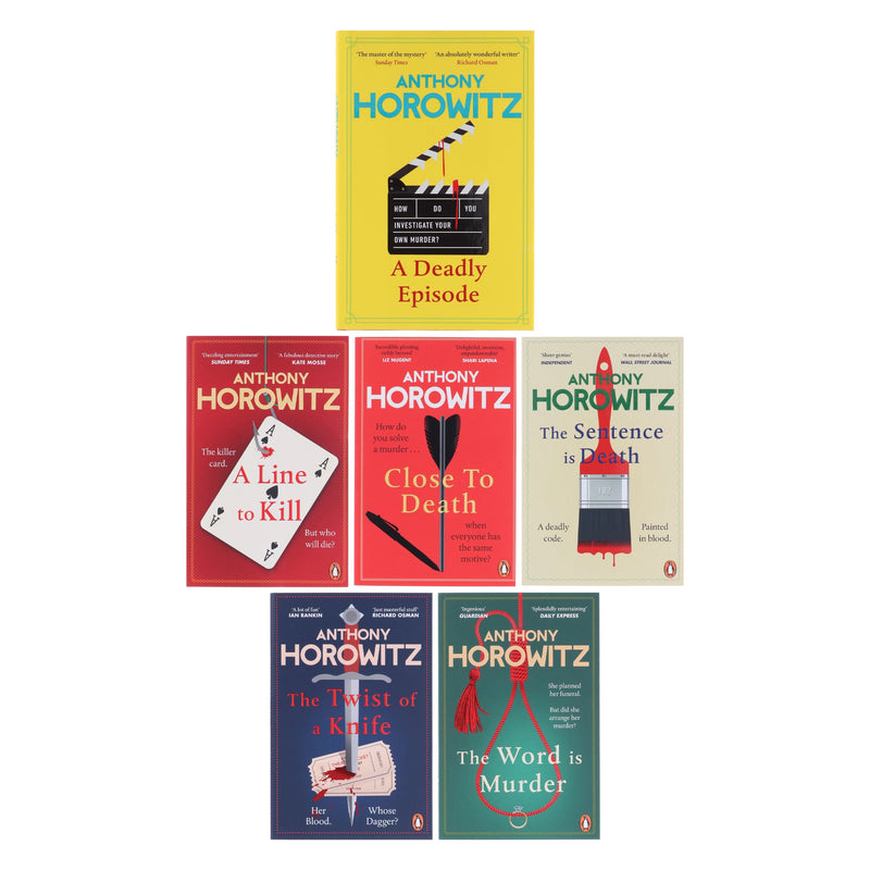 Hawthorne and Horowitz Mysteries Series by Anthony Horowitz 6 Books Collection Set - Fiction - Paperback/Hardback Fiction Penguin Random House