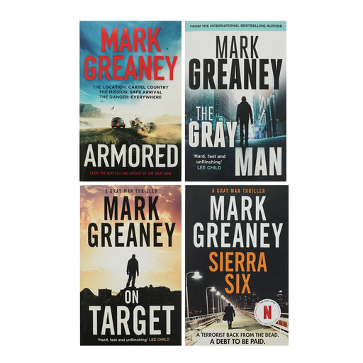 Damaged - A Gray Man Series by Mark Greaney 4 Books Collection Set - Fiction - Paperback Fiction Little, Brown & Company