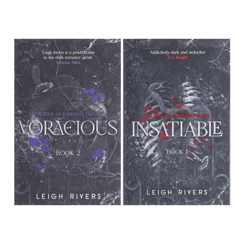 The Edge of Darkness Trilogy (Book 1&2) by Leigh Rivers 2 Books Collection Set - Fiction - Paperback Fiction Hachette