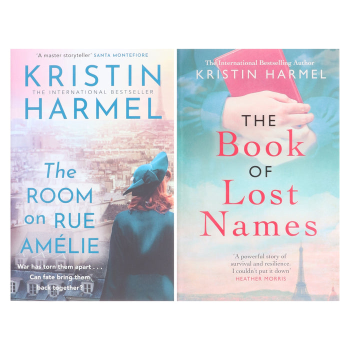 Kristin Harmel Collection (The Room on Rue Amelie & The Book of Lost Names) 2 Books Set - Fiction - Paperback Fiction Hachette