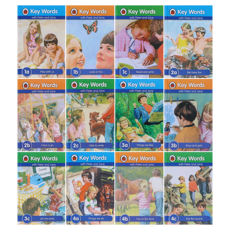 Ladybird Key Words with Peter and Jane 36 Books Collection Box Set - Ages 5-7 - Hardback 5-7 Penguin Random House