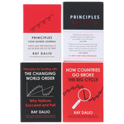 Ray Dalio Collection (Principles: Life and Work, The Changing World Order, How Countries Go Broke & Guided Journal) 4 Books Set - Non Fiction - Hardback Non-Fiction Simon & Schuster