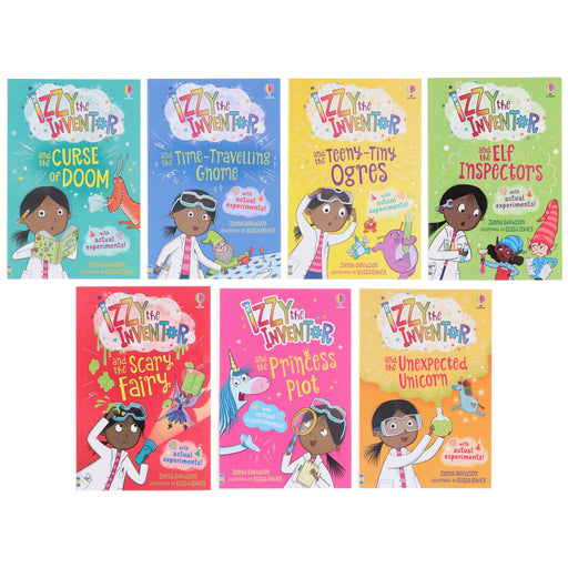 Izzy the Inventor Series By Zanna Davidson 7 Books Collection Set - Ages 5-8 - Paperback 5-7 Usborne Publishing Ltd