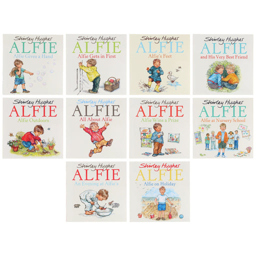 Alfie by Shirley Hughes: 10 Books Collection Set - Ages 3-5 - Paperback 0-5 Red Fox