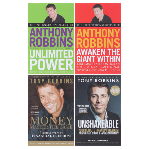 Anthony & Tony Robbins Success Mastery Collection 4 Books Set - Non Fiction - Paperback Non-Fiction Simon & Schuster