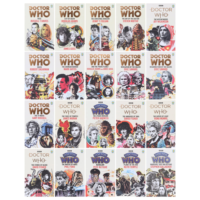 Doctor Who (Book 1-20): Target Collection 20 Books Set (Waves 1-4) - Fiction - Paperback Fiction BBC Books