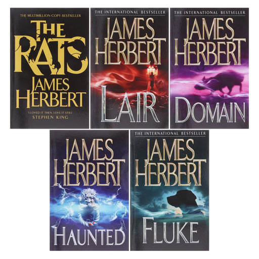 James Herbert Collection 5 Books Set - Fiction - Paperback Fiction Macmillan