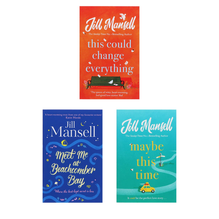 Jill Mansell Collection 3 Books Set (This Could Change Everything, Maybe This Time, Meet Me at Beachcomber Bay) - Adult - Paperback Fiction Headline Publishing Group