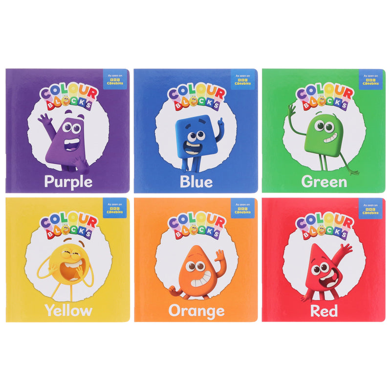 Colourblocks: My Big Box of Colours 6 Books Collection Set - Ages 3-6 - Hardback 0-5 Sweet Cherry Publishing