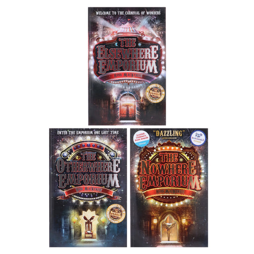 The Nowhere Emporium by Ross MacKenzie 3 Books Collection Set - Age 8-12 - Paperback 9-14 Kelpies