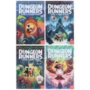 Dungeon Runners Series By Kieran Larwood: Illustrated 4 Books Collection Set - Ages 7-9 - Paperback 7-9 Nosy Crow Ltd