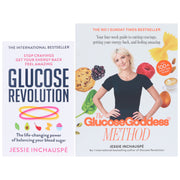 Glucose Revolution & The Glucose Goddess Method By Jessie Inchauspe 2 Books Collection Set- Non Fiction - Paperback Non-Fiction Hachette
