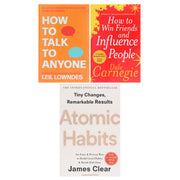 Atomic Habits, How To Talk To Anyone & How to Win Friends and Influence People - Non Fiction - Paperback Non-Fiction Various