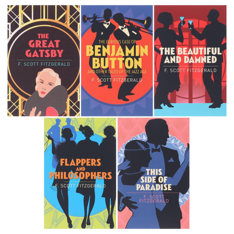 The Classic F. Scott Fitzgerald Collection 5 Books Box Set - Fiction - Paperback Fiction Arcturus Publishing Ltd