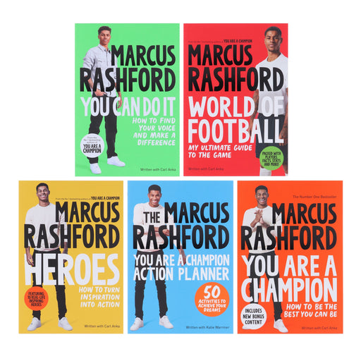 Marcus Rashford's You Can Do It: 5 Books Collection Set - Ages 10-14 - Paperback 9-14 Pan Macmillan