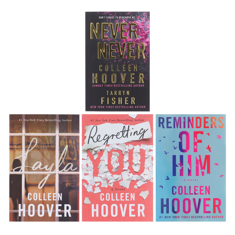 Colleen Hoover Collection 4 Books Set - Fiction - Paperback Fiction HarperCollins Publishers/Montlake