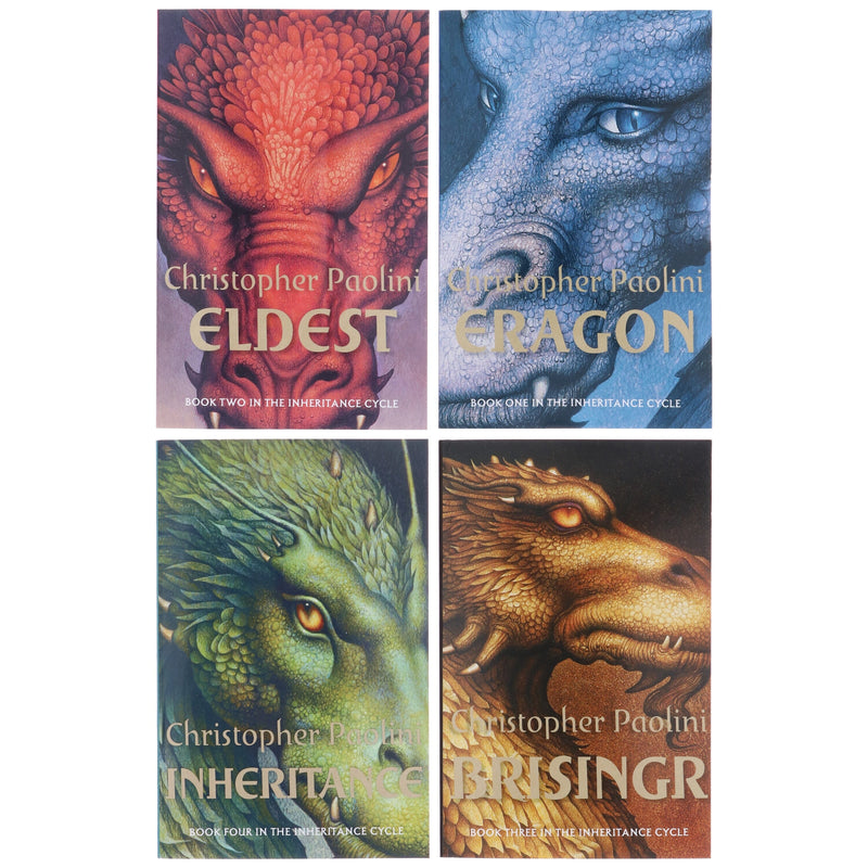 Inheritance Cycle by Christopher Paolini 4 Books Collection - Age 14-16 - Paperback Fiction Penguin Random House