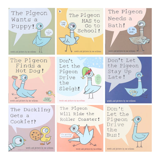 Don't Let the Pigeon Series By Mo Willems 9 Books Collection Set - Age 3-7 - Paperback 0-5 Walker Books Ltd