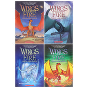 Wings of Fire Graphix Series (Book 5-8) By Tui T. Sutherland: Graphic Novels 4 Books Collection Set - Ages 8-12 - Paperback Graphic Novels Scholastic