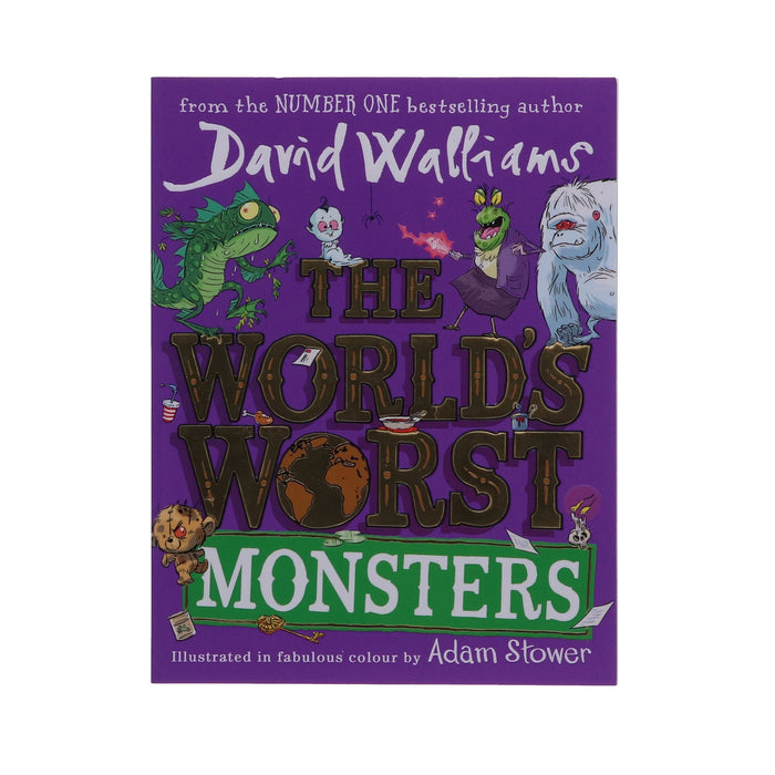 The World’s Worst Monsters (Illustrated) by David Walliams - Ages 7-12 - Paperback 7-9 HarperCollins Publishers