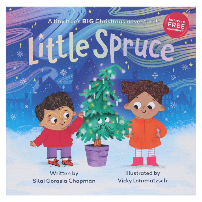 Little Spruce: A tiny tree’s BIG Christmas adventure & Colourblocks Colour Play: A Lift the Flap 2 Books Collection Set - Ages 3-6 - Board book/Paperback 3-5 Sweet Cherry Publishing
