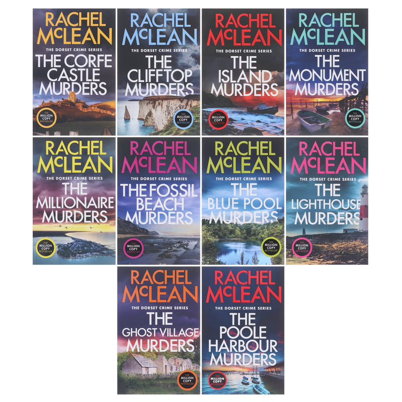 Dorset Crime Series by Rachel Mclean 1-10 Books Collection Set - Fiction - Paperback Fiction Hera Books