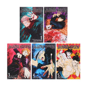 Jujutsu Kaisen by Gege Akutami: Volume 1-5 Collection 5 Books Manga Set - Ages 13-17 - Paperback Graphic Novels Viz Media, Subs. of Shogakukan Inc