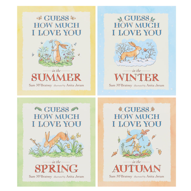 Guess How Much I Love You Series By Sam McBratney 4 Books Collection Set - Ages 3-5 - Paperback 0-5 Walker Books Ltd